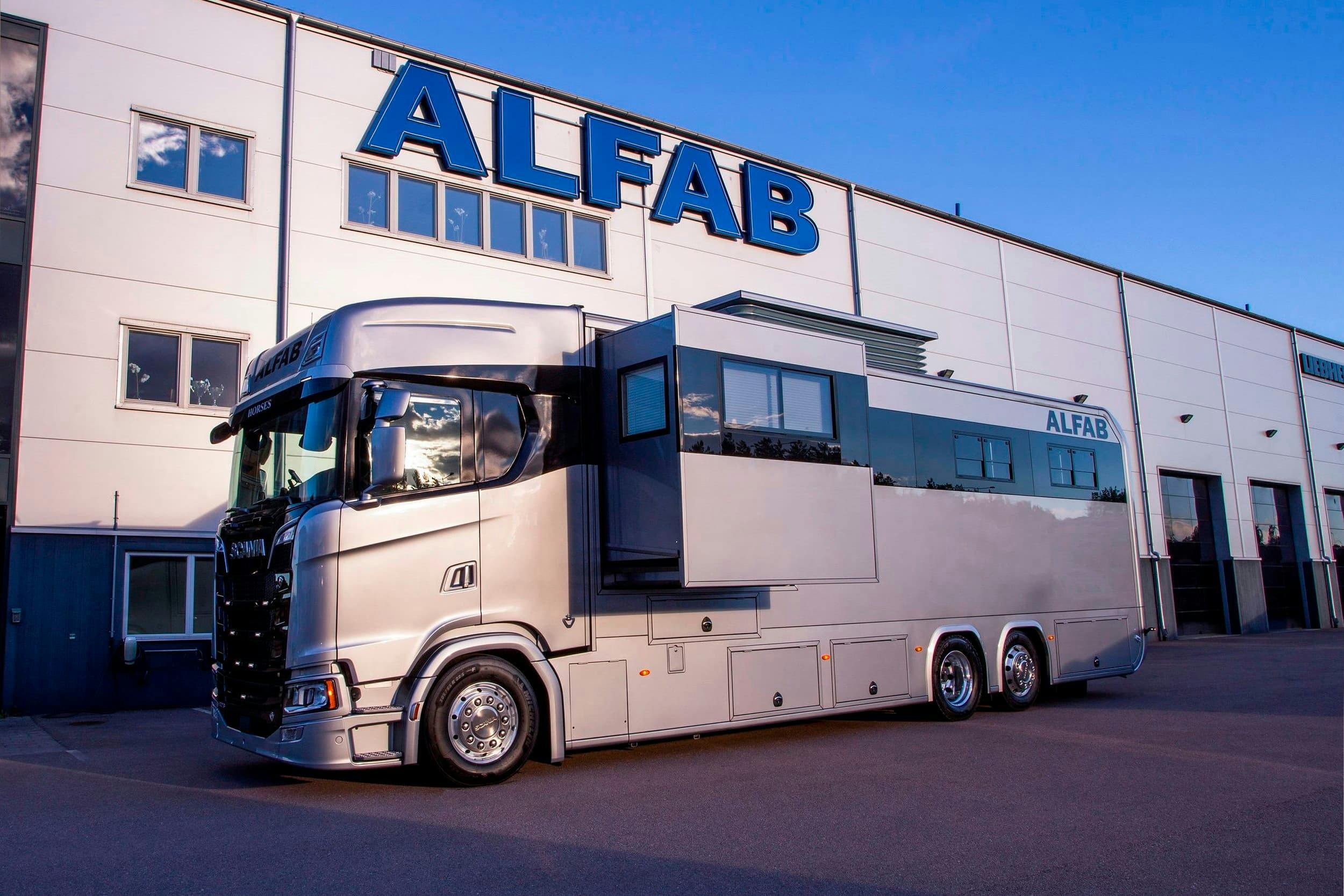 ALFAB Limited Edition hästlastbilar C-körkort